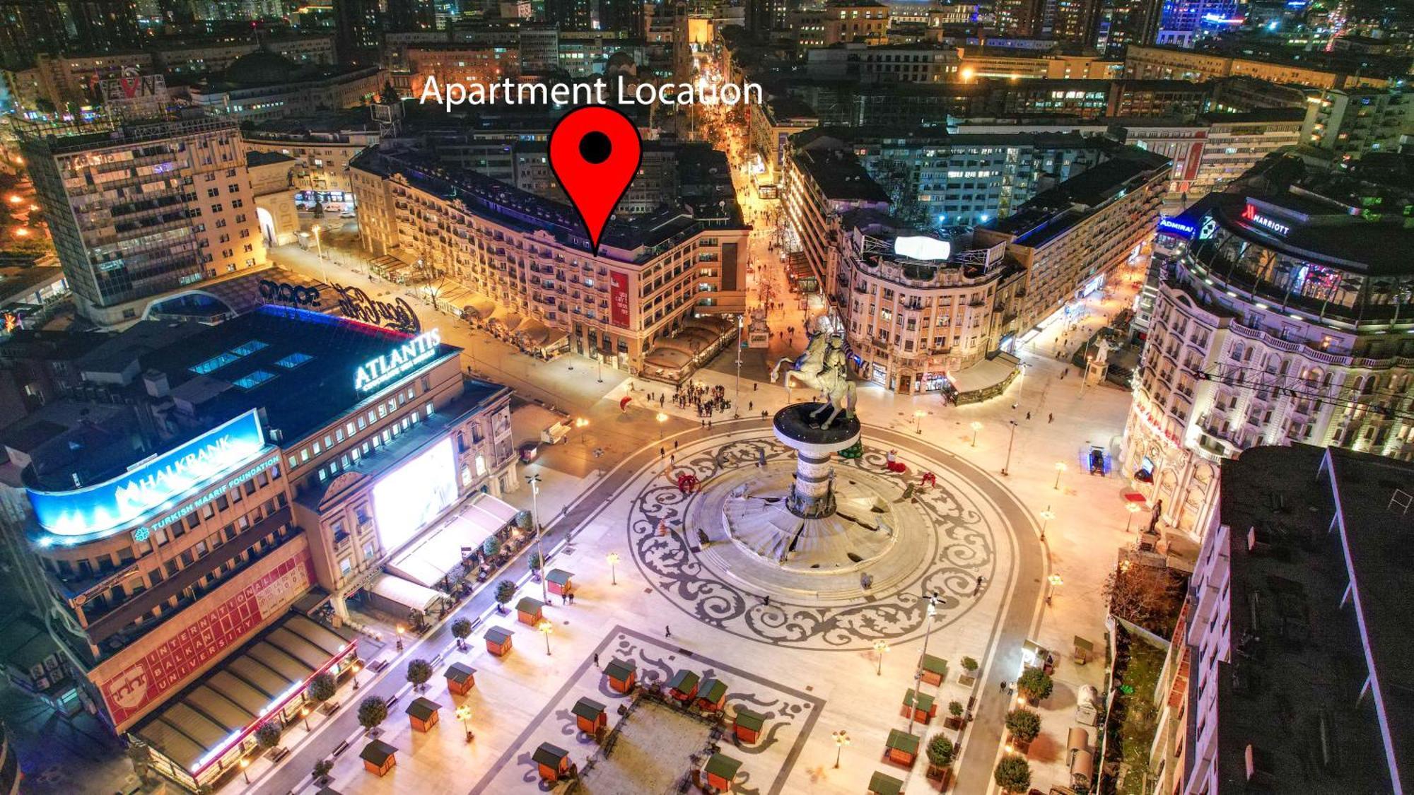 Fantazy Apartment Main Square Skopje Exteriér fotografie