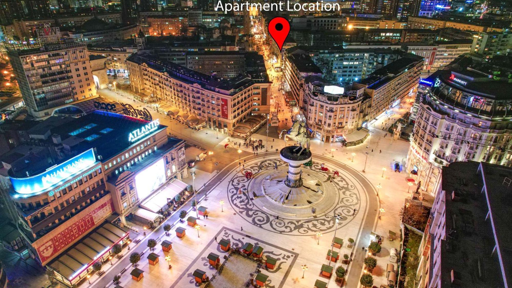 Fantazy Apartment Main Square Skopje Exteriér fotografie