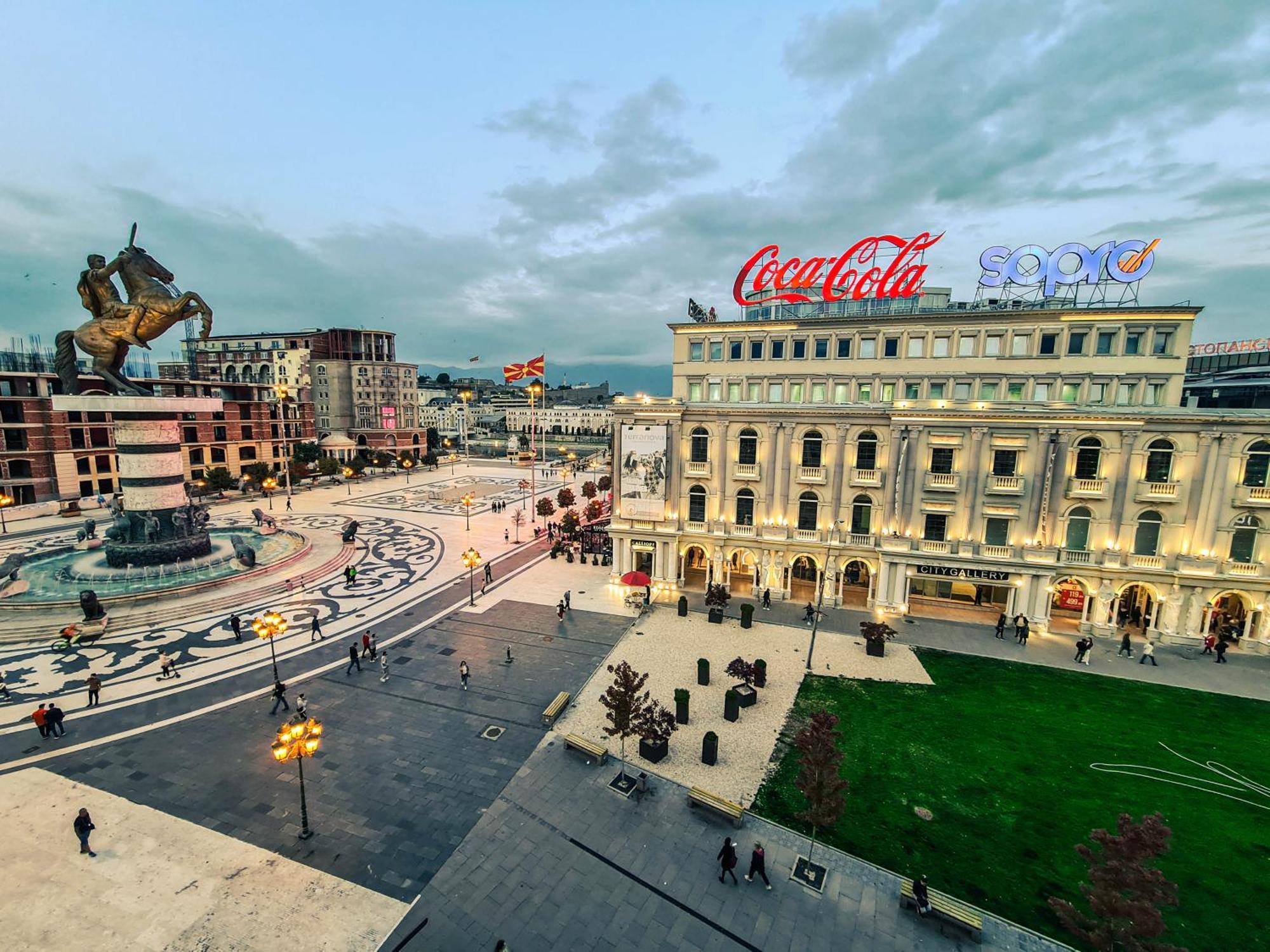 Fantazy Apartment Main Square Skopje Exteriér fotografie